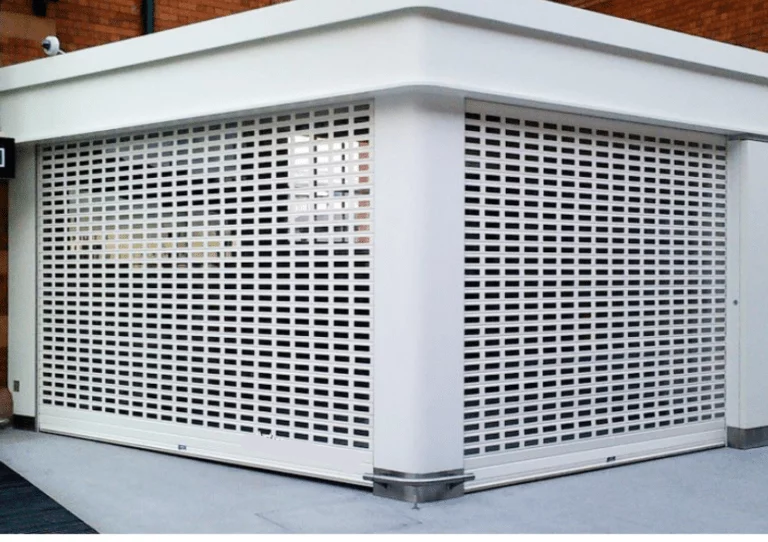 Perforated roller shutters Air Flow