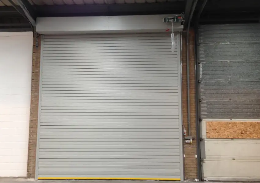 Insulated White Roller Shutters